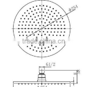 Australian Shower Watermark Brass Shower Rose ARB1048 photo-6