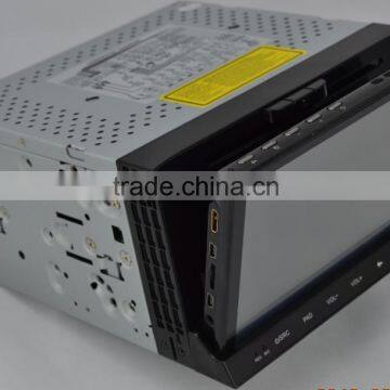 Patent 2 din HD capacitive scren car dvd player with 3G/WIFI, DV-Camera etc. features for universal cars.