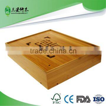 traditional chinese bamboo tea tray