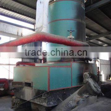 Wood chips fired thermal oil boiler