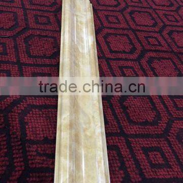 Interior Decoration Bathroom Tiles Imitation Marble Design Stone Plastic Skriting Extruder, Pvc Marble Line photo-2