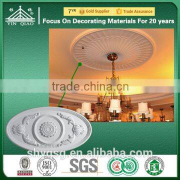 Gesso Building Material Embossed Ceiling Decoration Medallion Moulding