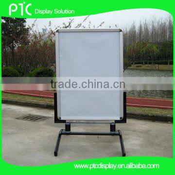 Iron foot wind board with metal frame