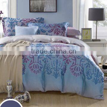 European flower pattern bed sheets set tencel bedding set hot sells bedding set