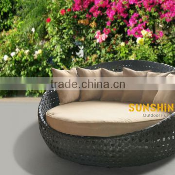 Alibaba products artificial rattan sofa bed holiday inn hotel balcony furniture