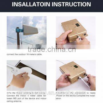 ATNJ LCD Screen Dual Band Mobile Signal Booster,2g 3g Signal Repeater LCD Display. photo-5