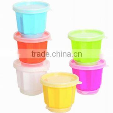 6pcs ice cream container set for sale