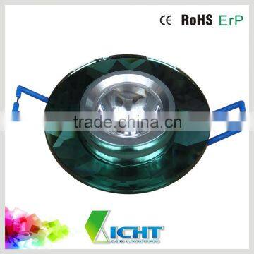 beautiful Crystal led downlight housing LED ceiling lamp accessory