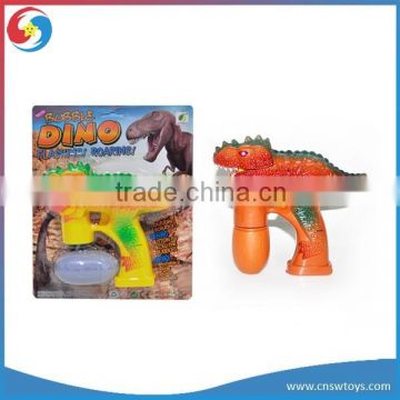 CB1803122 Wholesale 3 Light and Musical Outdoor Toys Eletric Dinosaurs Bubble Gun with Single Water