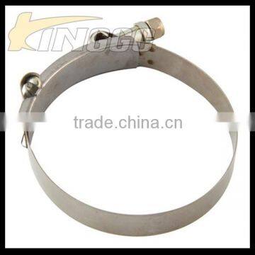 Aluminium Silver V-band pipe clamp