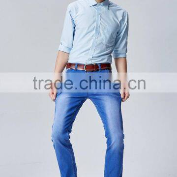 2016 Guangzhou factory make men wholesale cheap jeans