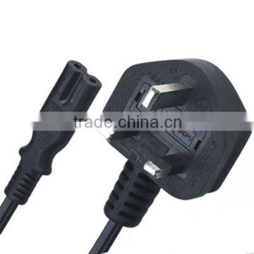 Figure-8 Mains Lead power cords wiht UK plug