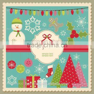 2016 Christmas Card Greeting Card 2016 New Year Card Printing photo-4