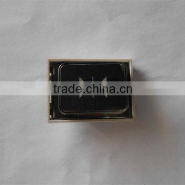 Elevator mechanical oled push button
