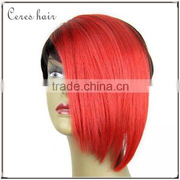 ST/RED Brazilian Wigs Fashional Short Huamn Hair Wigs photo-2