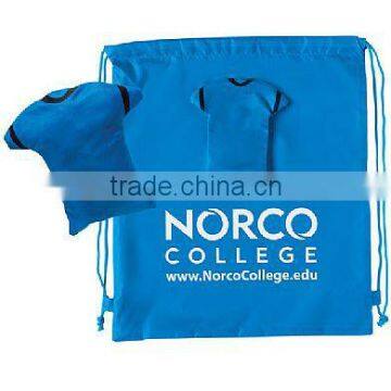 Drawstring T-Shirt Backpack