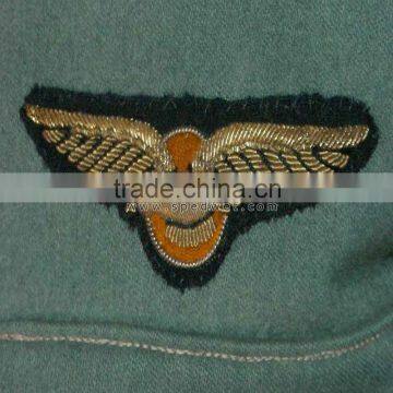 Army air force wing badge | Pilot mess dress wing | Military uniform coat wings