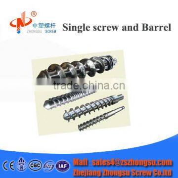 rubber screw barrel design for three-head type for plastic/rubber machine