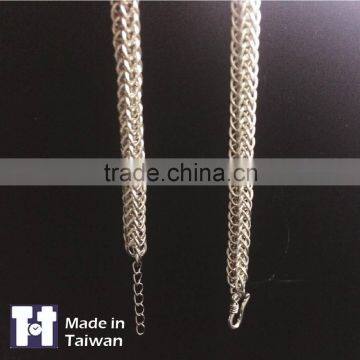 Manual Customized 925 Six Corner Sterling Silver Bracelet Jewelry photo-3