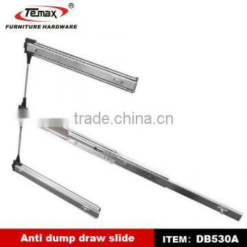 anti dump extensible metal ball bearing table slide