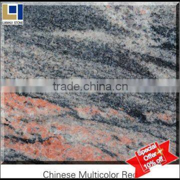 multicolor red granite tile ,china multicolor red granite