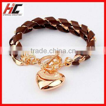 Fashion Bracelets 2013 Heart Bracelet Charm Bracelet for sale