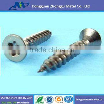 DIN7982 Torx flat head self tapping screw