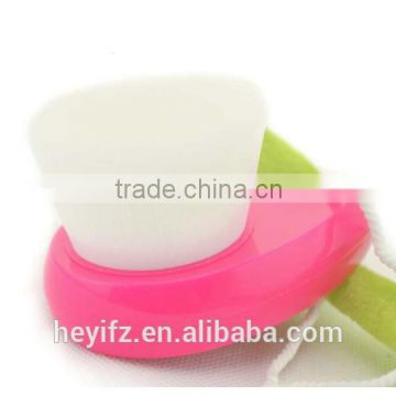 Pure hand Deep cleansing facial brush green color set deep pore cleansing