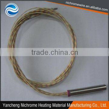 240v 350w Electric Fiber glass lead wire Cartridge heater