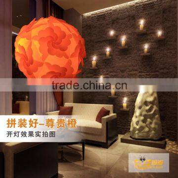 Modern Lamp Direct Factory Sale Plastic Lamp IQ Puzzle Lamp photo-3
