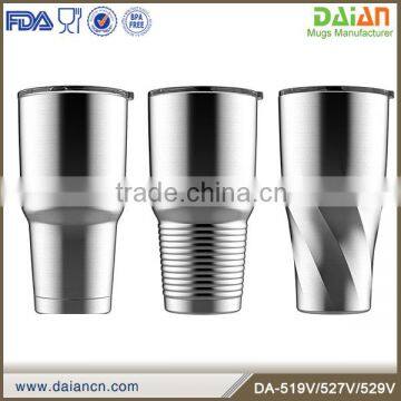 Vacuum insulated stainless steel tumbler cup 30oz with private labels                        
                                                Quality Choice