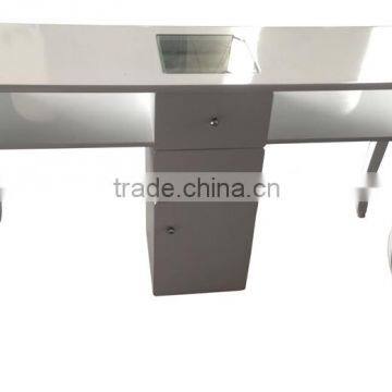 LNE-103 double nail table manicure desk for 2 people salon table