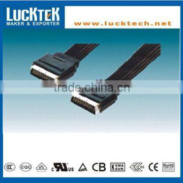 FLAT SCART CABLE 10PINS