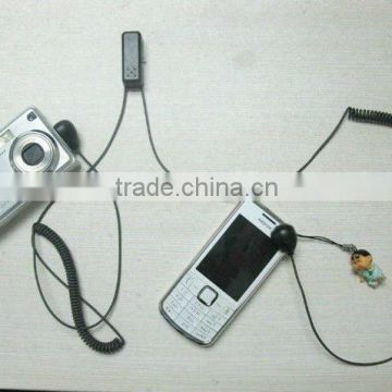 Security alarm device for mobile phone/camera