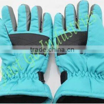 Winter Blue snowboard ski gloves