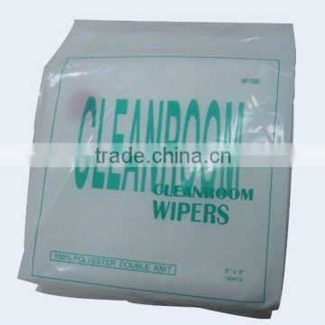 100% polyester lint clean room wiper