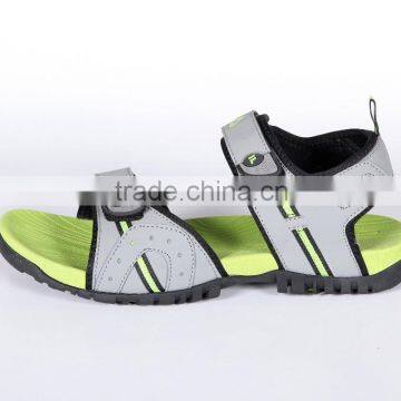 Comfortable leather slipper sandal shoes for men 2016 EU slipper sandal men