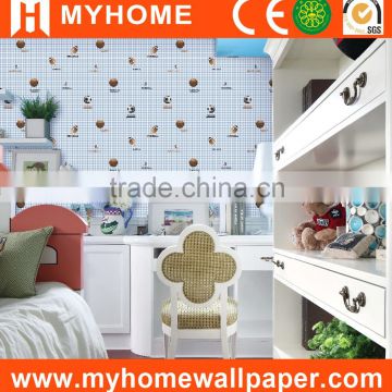 commercial textured kids bedroom wallpaper