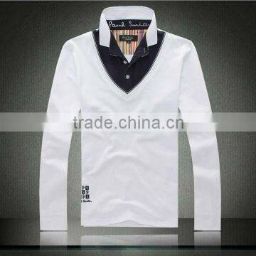 OEM cheap long sleeves polo t shirt