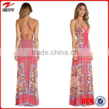 blank back women new dress designs maxi dress