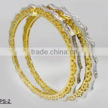 American Diamond Metal Bangles