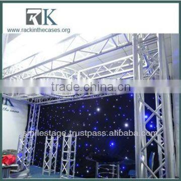 2014 New Design High Quality Flame Retardant LED Star Curtain