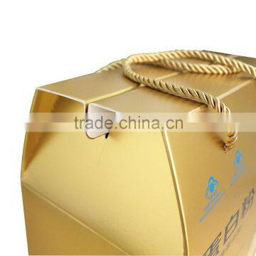 Hot New Elegant Cardboard Gift Box Carry Handle photo-3
