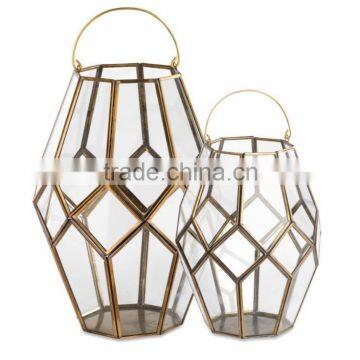 Modern Faceted Lantern