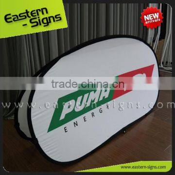 Dye Sublimation Outdoor Advertising Horizontal Promotional Pop Up A Frame