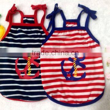 pet camisole/dog sailor camisole/gallus