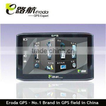 Atlas V, 5" GPS, Eroda E300, 800x480 HD Screen,Built-in 4GB Memory,Car Navigation