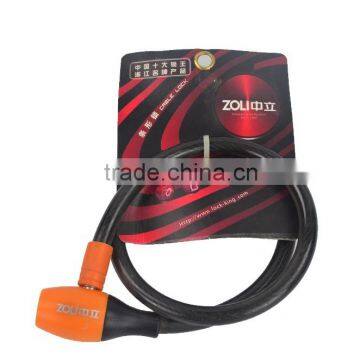 Hot Selling Good Quality Anti-theft Bicycle Cable Lock Spiral Lock photo-4