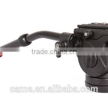 CAME-TV Fluid Pan Tilt Video Head W/ Handle For Tripod