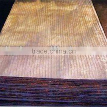 Abrasion resistant composite steel plate